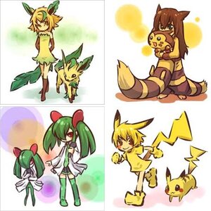 Little Personified Pokés
