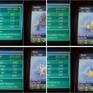 Some of my Competitive Mons