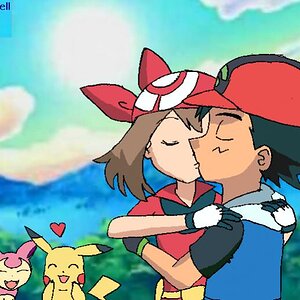 Even Pikachu (and Skitty) knows they (Ash and May) should be together