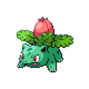 This is the evolution of Bulbasaur, Ivysaur.