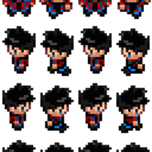 No clue, could be used as a trainer/overworld sprite or as the main character.