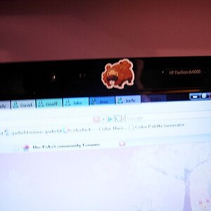 This is the top-right corner of my laptop. Derp.