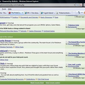 A screenshot of me dominating the index page >:D