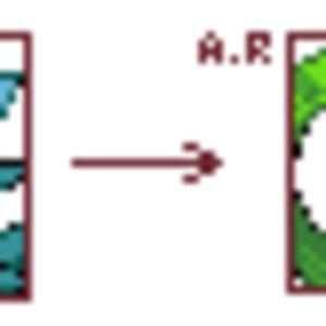 This is what happens if I try to change Grovyle's sprite colors.

HE'S GREEN,PEOPLE!! >__< THE LEAVES ARE LIKE ... BLUE! O__o