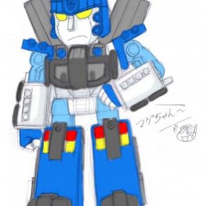 Transformer Ultra Magnus/God Magnus
This picture was done by Fuwa2-kyara. If you like One Piece, Teenage Mutant Ninja Turtles, or Sonic I suggest you 