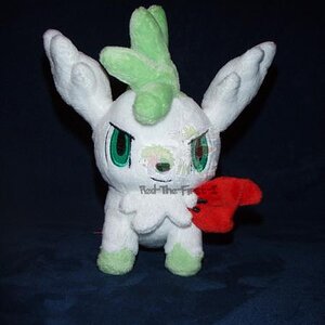 Part 05/14:

Front View of the Sky-Form Shaymin Pokédoll !