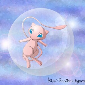 mew--- Gentle legendary..... cool...