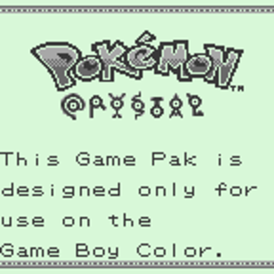 Pokémon Crystal - border block glitch