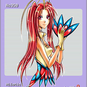 pkmn gijinka   milotic by NekoKirara