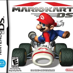 Mario Kart DS boxart.