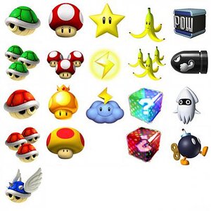 Mario Kart Wii Items
