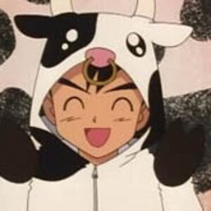Kasumi: Mushi!!!! Mushi!!! Mushi!!!
Ushi??? The "cow" said...