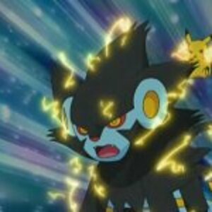 Aggressive Luxray!