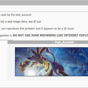 I must say this is a pretty funny post!
FF or Safari FTW!