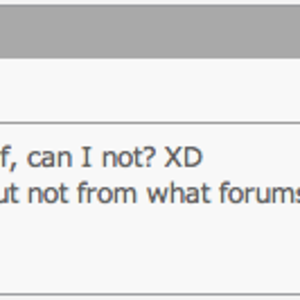 Proof that at one time Guests could post on PC!