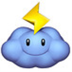 the evil cloud that zaps you and screws you up so much!!
