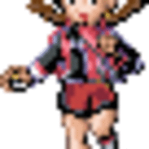 My little sister in pokemon trainer form