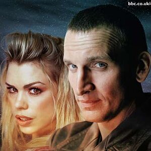 Chris Eccleston 9th doctor and companion rose