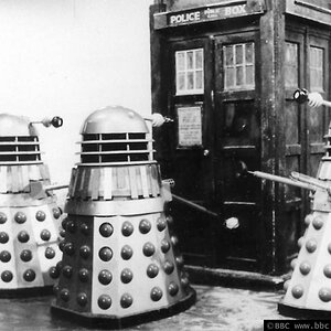 dalek's and the tardis