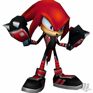 Sonic Rivals PSPArtwork1510Knuckles Leather qjpreviewth