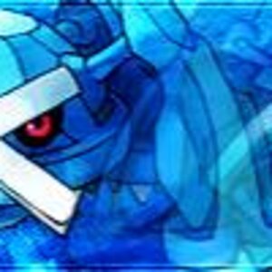 A Metagross banner..