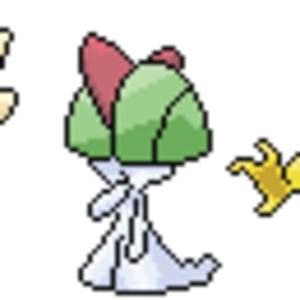 The starters for my FireRed hack that I scratch sprited: Togepi, Ralts & Abra.
