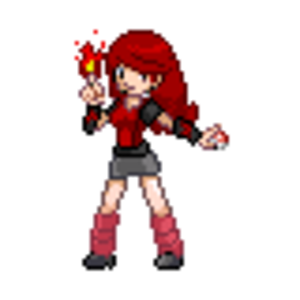 Pokemon Malachite Fire Gym leader