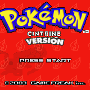 Glitchy Title Screen