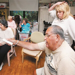 Old people playing wii 8