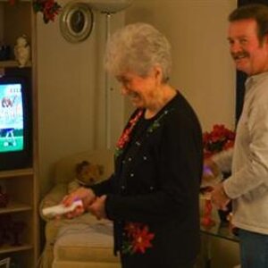 Old people playing wii 9