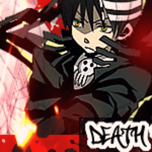 Featuring Death the Kidd from Soul Eater; Made by Giygas 00.