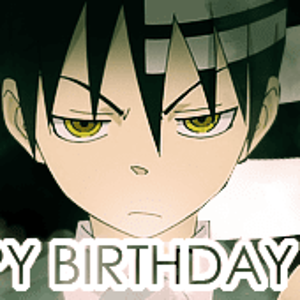 Made for my birthday. Featuring Death the Kidd from Soul Eater; Made by Giygas 00.
