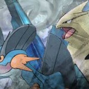 Featuring Swampert & Tyranitar from Pokemon; Made by ShadowPand3monium.