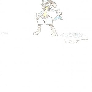 My first Lucario drawing.