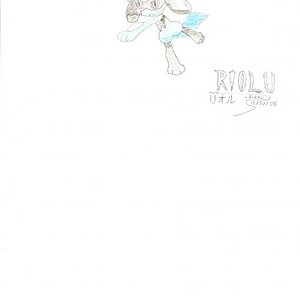 My first Riolu Drawing.