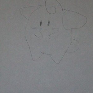 My drawing of Cleffa.