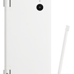 White Nintendo DSi Closed with Stylus