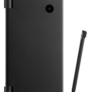 Black Nintendo DSi Closed with Stylus