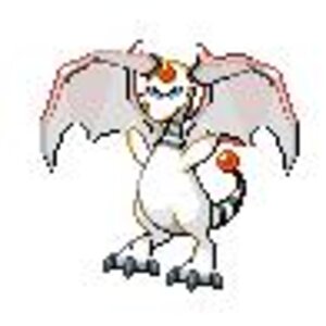 Spherincus;

((mix between charizard, absol and aggron and ampherous))