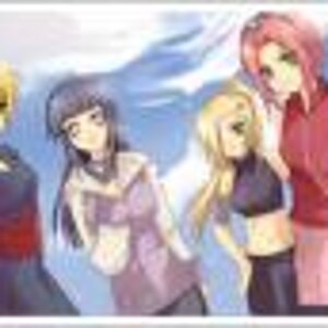 This is a picture of Temari with her peeps Sakura, Ino, and Hinata.