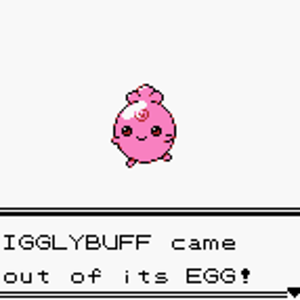 IGGLYBUFF came out of its EGG!