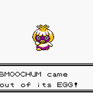 SMOOCHUM came out of its EGG!
