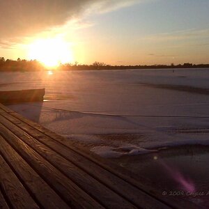 Herrington lake, Herrington Kansas.