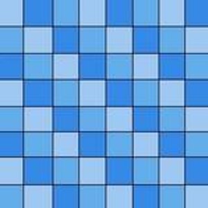 I'm obsessed with blue blocks.