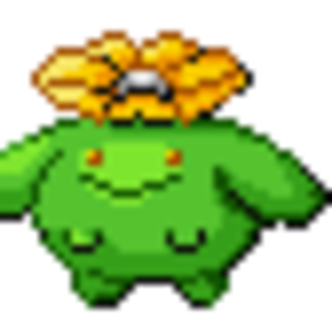 A Skiploom revamped from Pokemon Gold to FR/LG colors :3