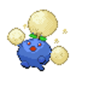 A Jumpluff revamped from Pokemon Silver to FR/LG colors :3
