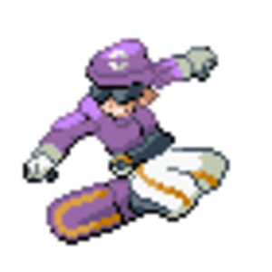 A skier revamped from Pokemon Silver/Gold Crsyatl :3