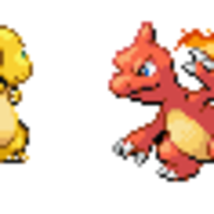 charmander and charmeleon