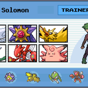 My DP Pokémon team (updated 7th March 2009)