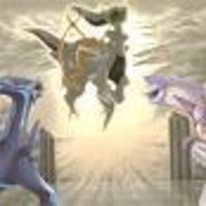 arceus,dialga and palkia